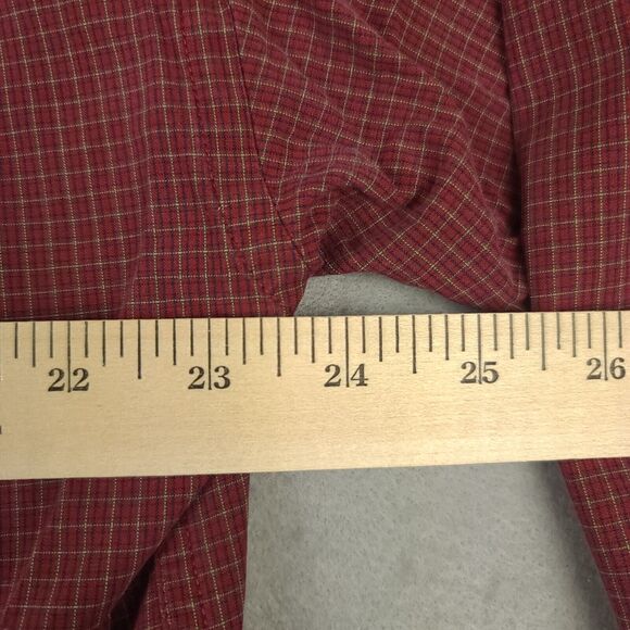 Gant Plaid Button Down Shirt Mens Large Red Cotton - Picture 13 of 14
